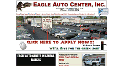 Desktop Screenshot of eagleautocenter.com
