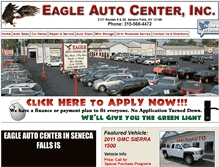Tablet Screenshot of eagleautocenter.com